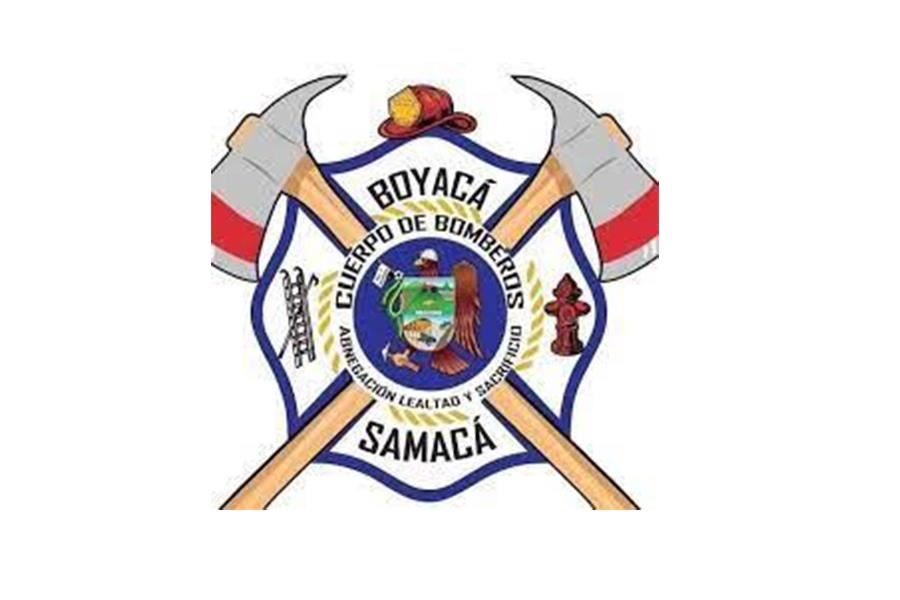 logo cuerpo de bomberos Samacá